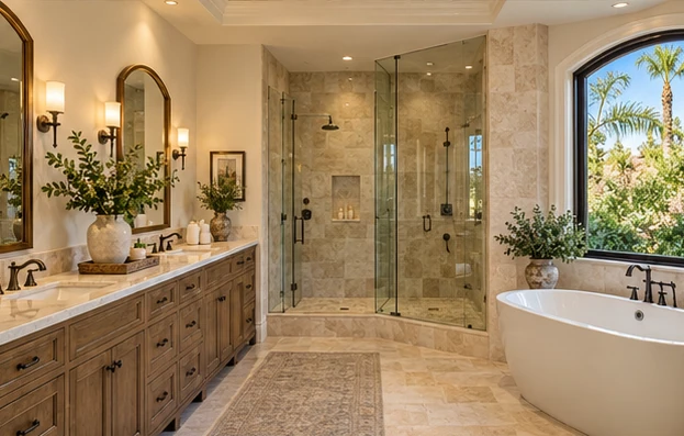 Arroyo Villa — Primary bathroom