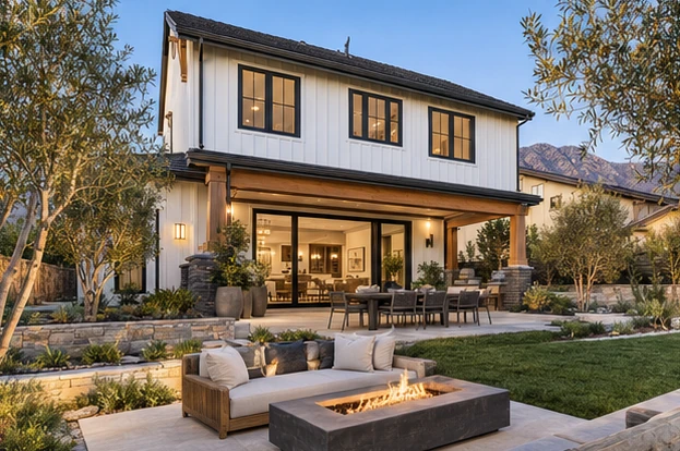 Canyon View House — Backyard & outdoor living