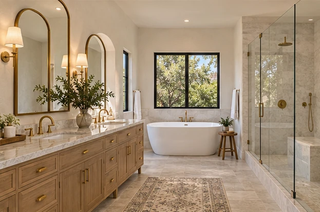 The Citrus House — Primary bathroom