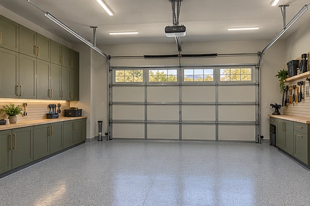 Sage Garden House — Garage & storage